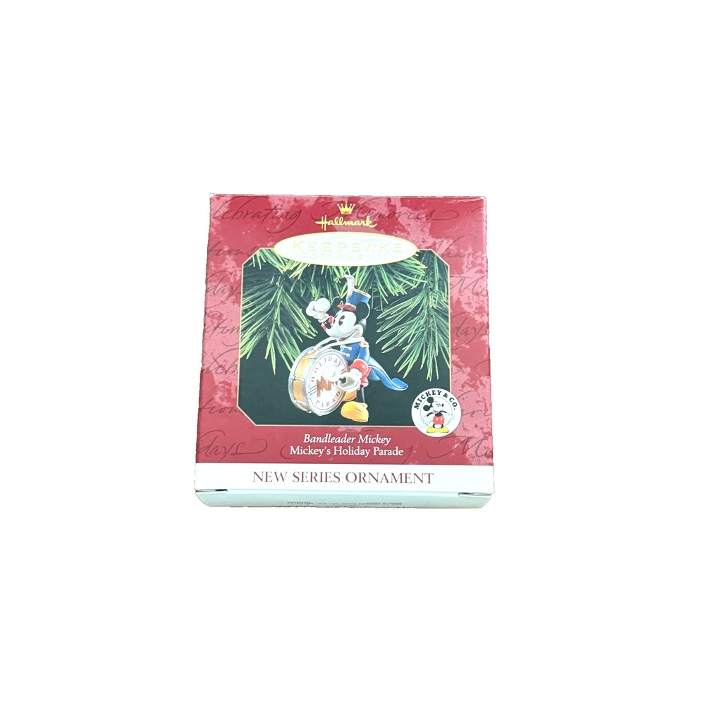 Hallmark Bandleader Mickey Holiday Parade Keepsake Ornament New